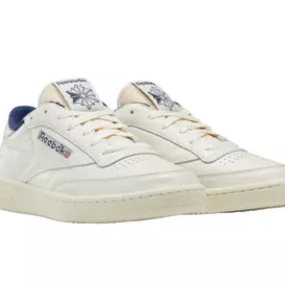 Reebok Club C 85 Vintage "Chalk/Alabaster/Vector Navy" Unisex Shoe